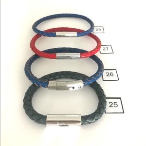 Bracelets Leather and Rope. Clearance Collection